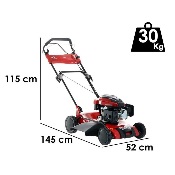 Marina Systems GX BIOMULCH 51SL -bioleikkuuleikkuri, Loncin 65FC, 51 cm