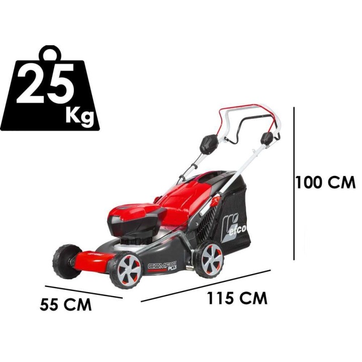 Efco LRi 44 T itsevetävä akkuruohonleikkuri, 40 V, 5 Ah, 41 cm