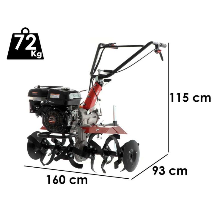 Benassi BL106C bensiinijyrsin, 7 HP, 212 cm³, 60–90 cm