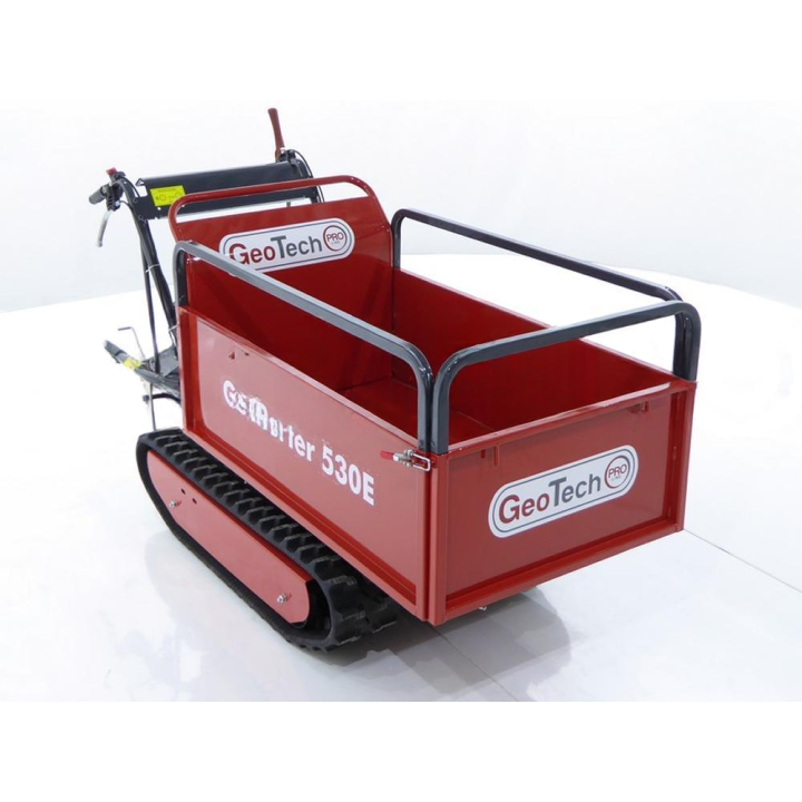 GeoTech Pro GeoPorter 530E minitransporter, 500 kg, jatkettava lava