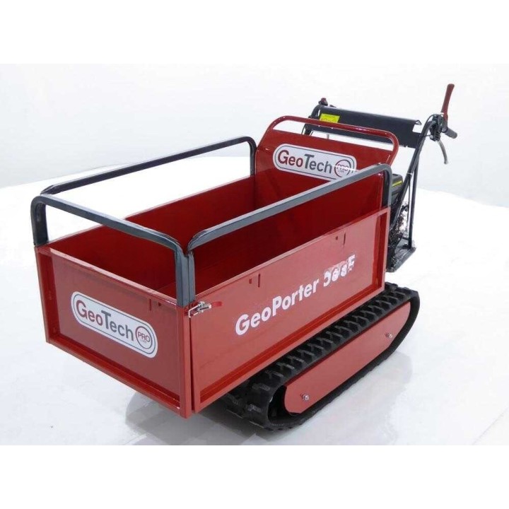 GeoTech Pro GeoPorter 530E minitransporter, 500 kg, jatkettava lava