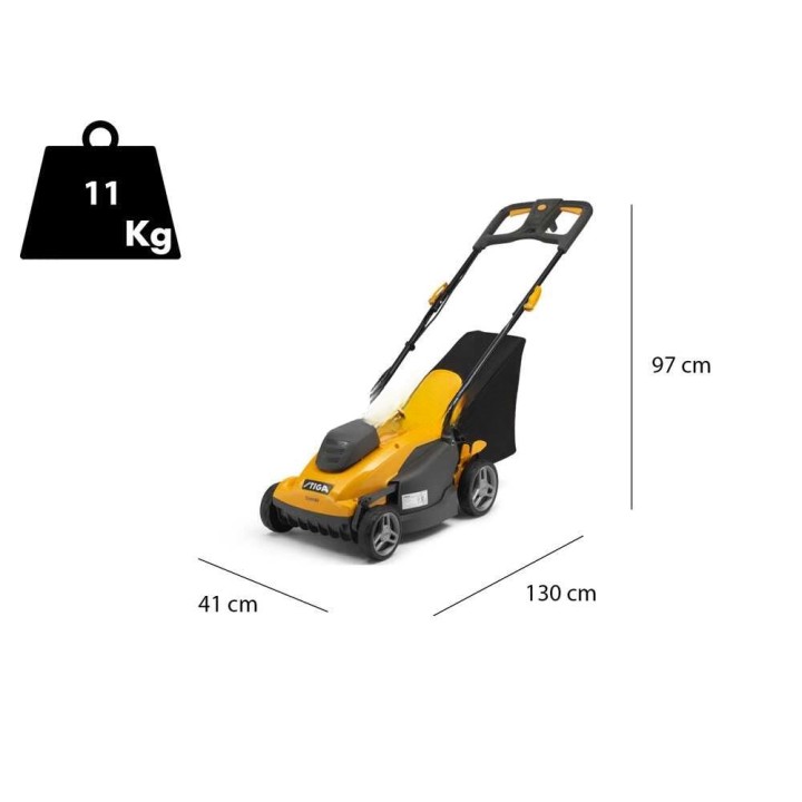 Stiga Combi 336c sähköruohonleikkuri, 1 400 W, 34 cm