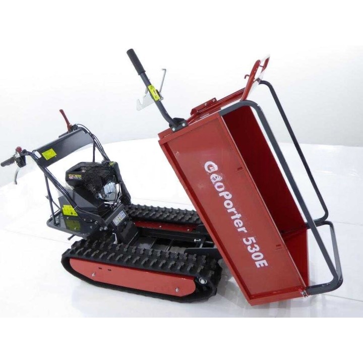 GeoTech Pro GeoPorter 530E minitransporter, 500 kg, jatkettava lava