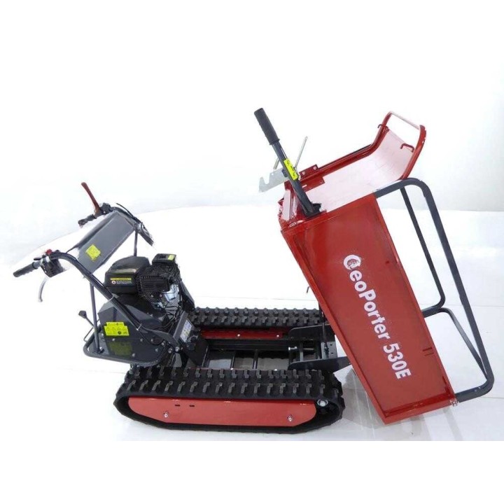 GeoTech Pro GeoPorter 530E minitransporter, 500 kg, jatkettava lava
