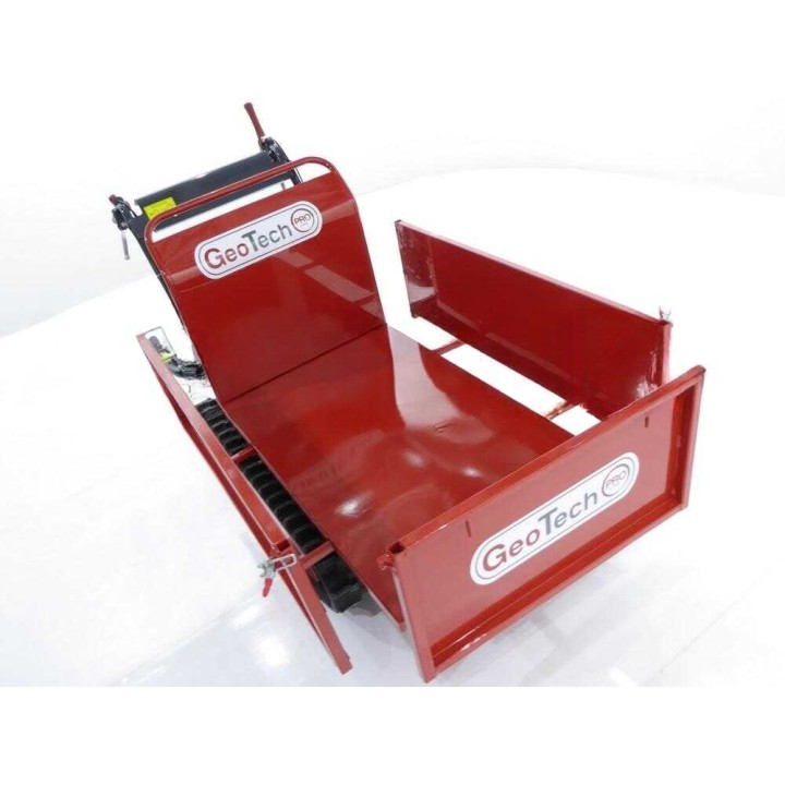 GeoTech Pro GeoPorter 530E minitransporter, 500 kg, jatkettava lava