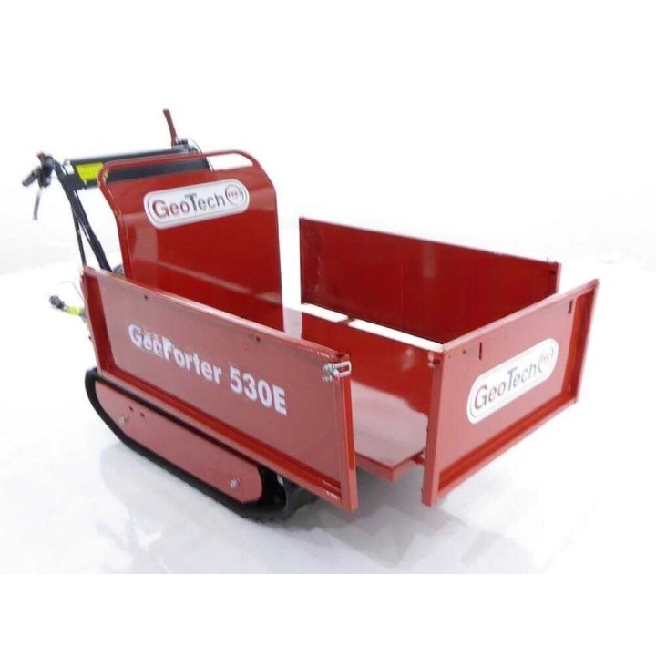 GeoTech Pro GeoPorter 530E minitransporter, 500 kg, jatkettava lava
