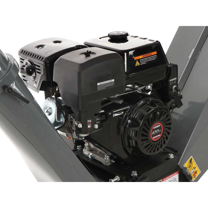 Wortex Drake D420/120L-E biomurskain, Loncin G420F, 15 HP, sähkökäynnistys