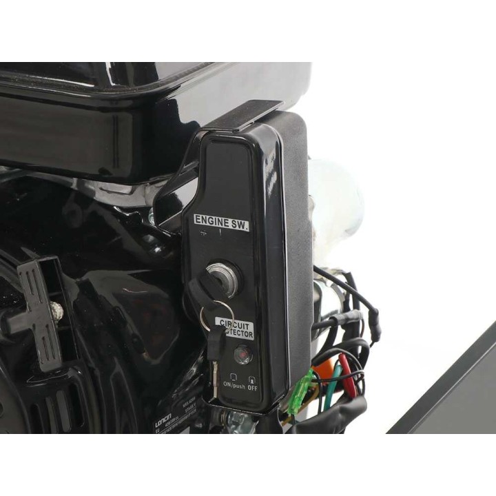 Wortex Drake D420/120L-E biomurskain, Loncin G420F, 15 HP, sähkökäynnistys
