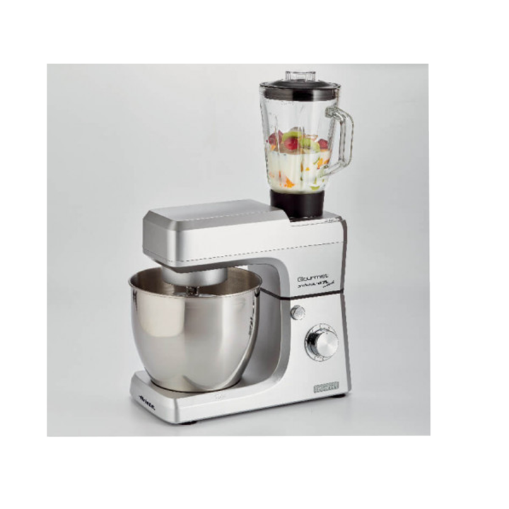 Ariete Gourmet Professional Metal -planetaarinen taikinakone ja tehosekoitin, 7 l, 1 200 W