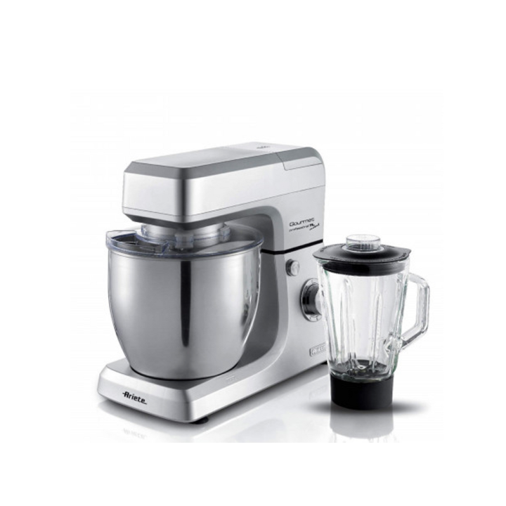 Ariete Gourmet Professional Metal -planetaarinen taikinakone ja tehosekoitin, 7 l, 1 200 W