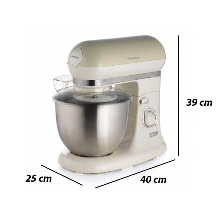 Ariete Vintage planetaarinen yleiskone, 7 nopeutta, 1 200 W, 7 l