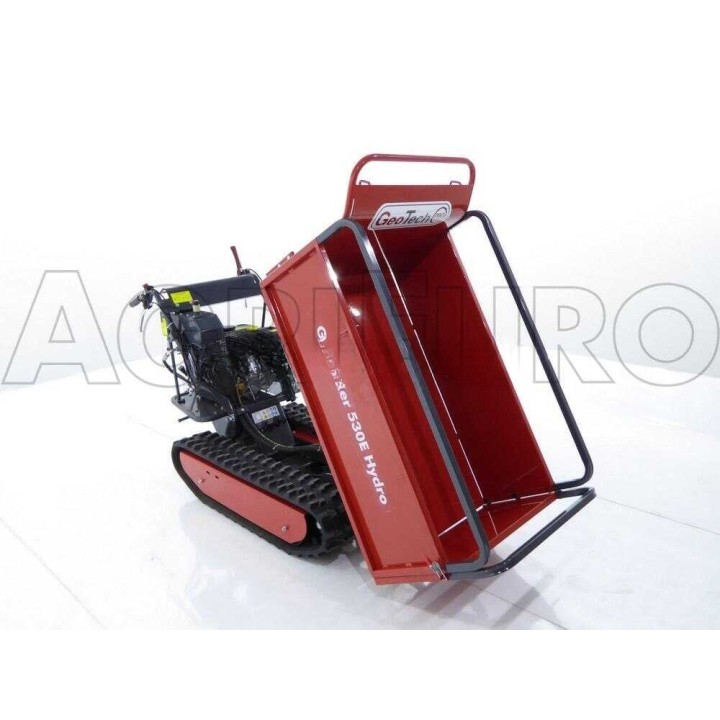 GeoTech Pro GeoPorter 530E Hydro tela-alustainen moottorikärry, 500 kg