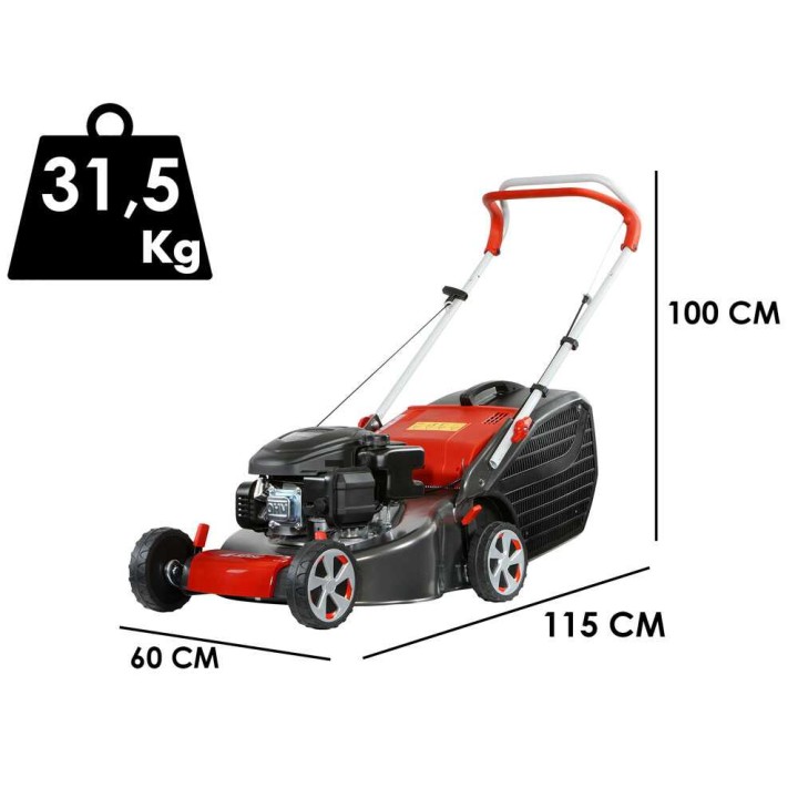 Efco LR 48 PK Comfort -ruohonleikkuri, 123 cm³, 46 cm, 60 l