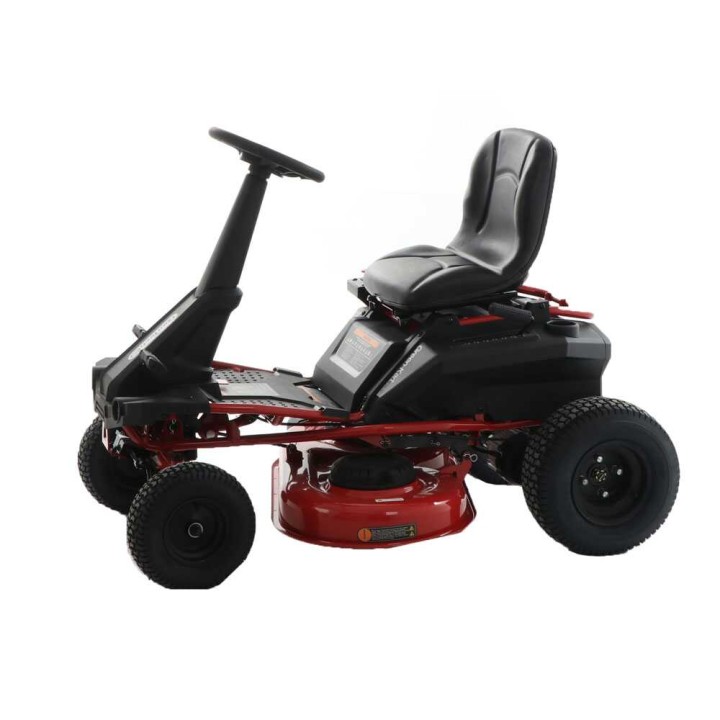 GeoTech Pro Green-Kart 76 -akkurider, 48 V, 50 Ah, 76 cm, sivupurkaus ja silppuava leikkuu