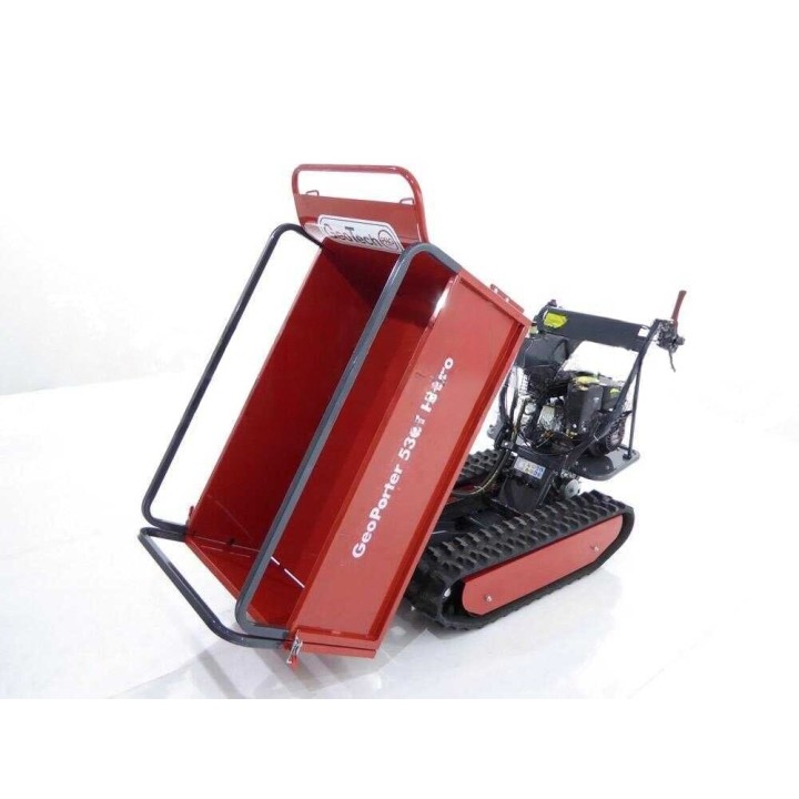 GeoTech Pro GeoPorter 530E Hydro tela-alustainen moottorikärry, 500 kg