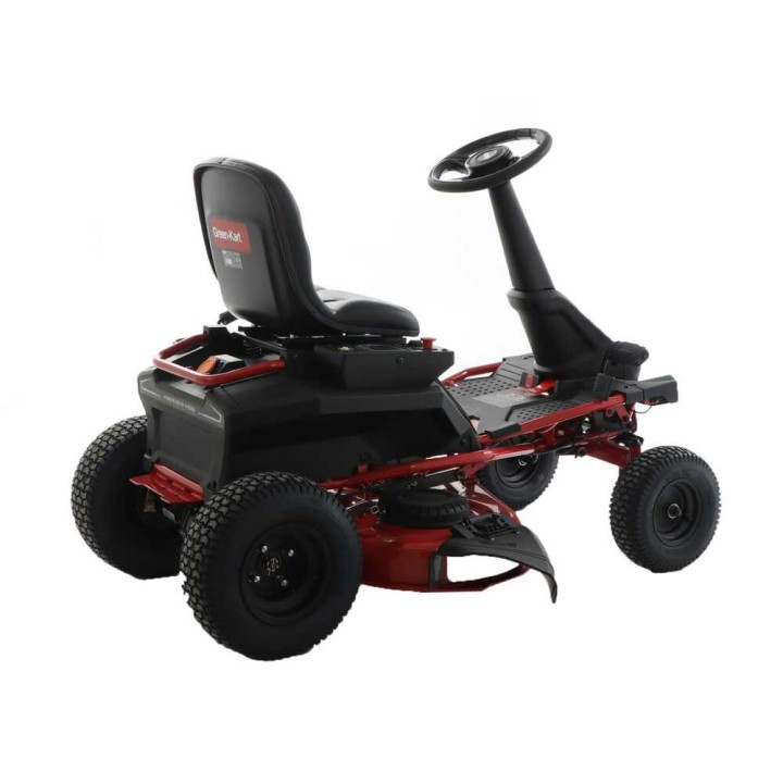 GeoTech Pro Green-Kart 76 -akkurider, 48 V, 50 Ah, 76 cm, sivupurkaus ja silppuava leikkuu