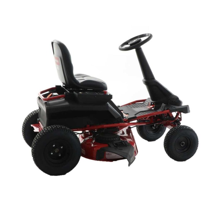 GeoTech Pro Green-Kart 76 -akkurider, 48 V, 50 Ah, 76 cm, sivupurkaus ja silppuava leikkuu