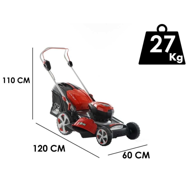 Efco LRi 48 P akkuruohonleikkuri, 46 cm, 40 V / 5 Ah