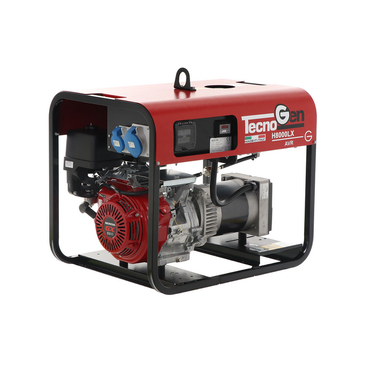 TecnoGen H8000LX bensiinikäyttöinen generaattori 5 8 kW 230 V
