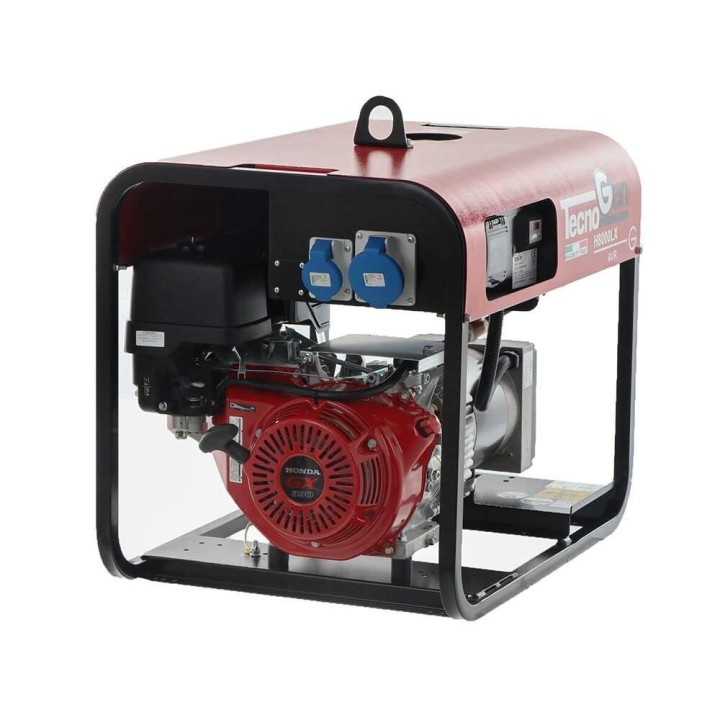 TecnoGen H8000LX bensiinikäyttöinen generaattori, 5,8 kW, 230 V