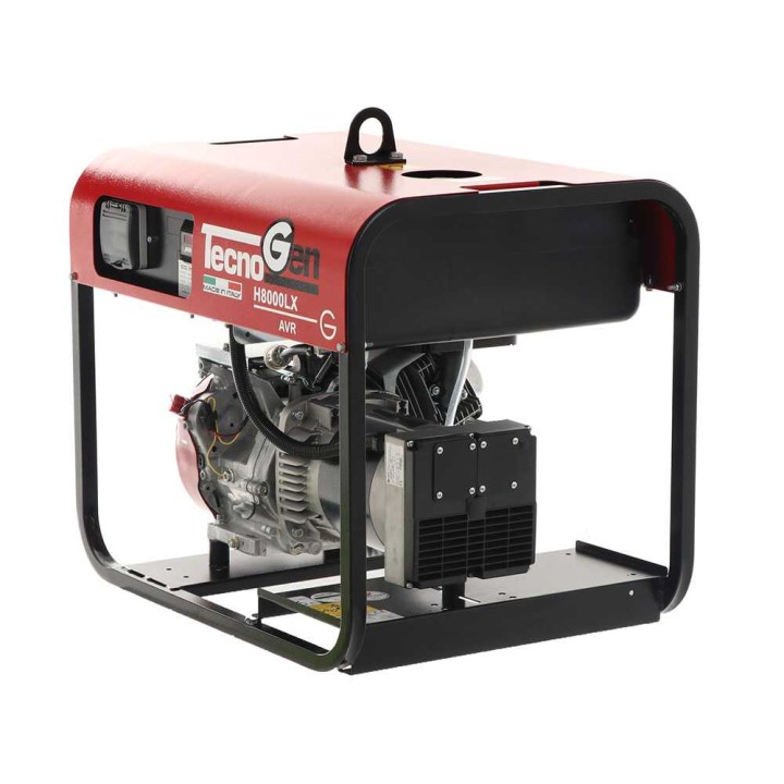 TecnoGen H8000LX bensiinikäyttöinen generaattori, 5,8 kW, 230 V