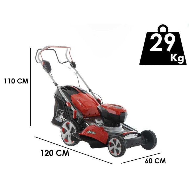 Efco LRi 48 T vetävä akkuruohonleikkuri, 40 V, 46 cm, ilman akkua ja laturia