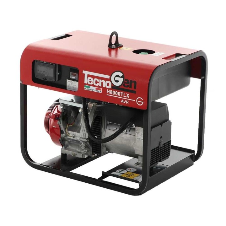 TecnoGen H8000TLX kolmivaiheaggregaatti, 6 kW, Honda GX 390