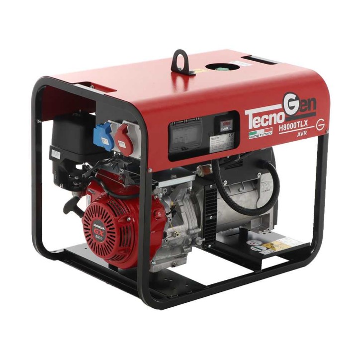 TecnoGen H8000TLX kolmivaiheaggregaatti, 6 kW, Honda GX 390