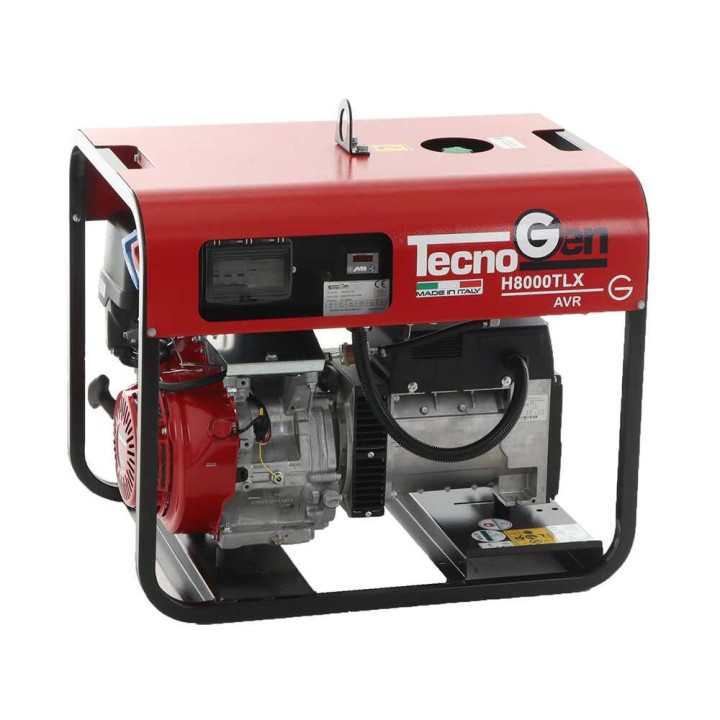 TecnoGen H8000TLX kolmivaiheaggregaatti, 6 kW, Honda GX 390