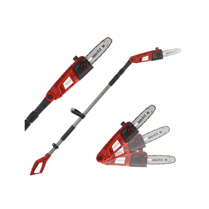 GeoTech PT 750 teleskooppivartinen sähköoksasaha 710 W terä 25 cm