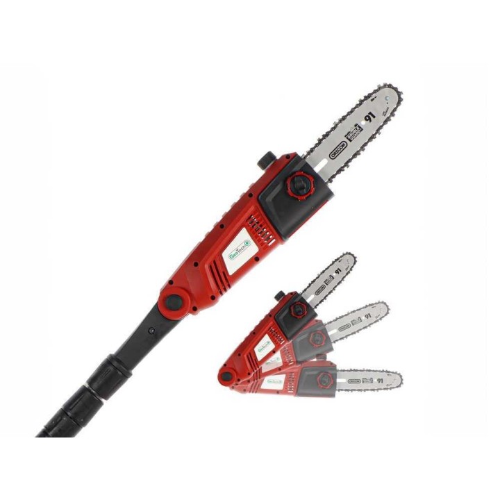 GeoTech PT 750 teleskooppivartinen sähköoksasaha, 710 W, terä 25 cm