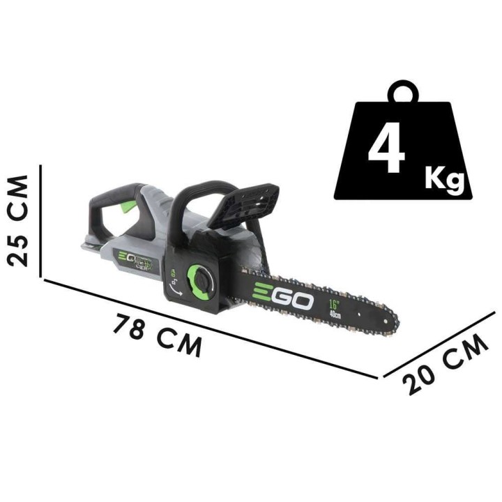 EGO CS1610E -akkumoottorisaha, 56 V, 40 cm, ilman akkua ja laturia