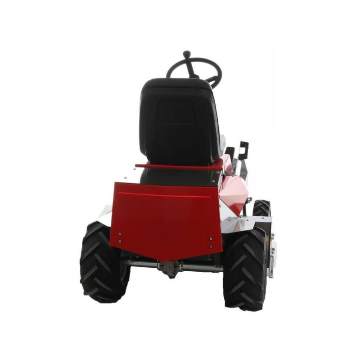 CaRINO sähkötraktorimurskain, 48 V, 200 Ah, 110 cm, 11 kW