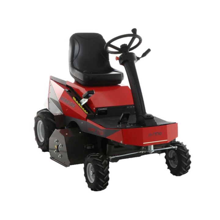 CaRINO sähkötraktorimurskain, 48 V, 200 Ah, 110 cm, 11 kW