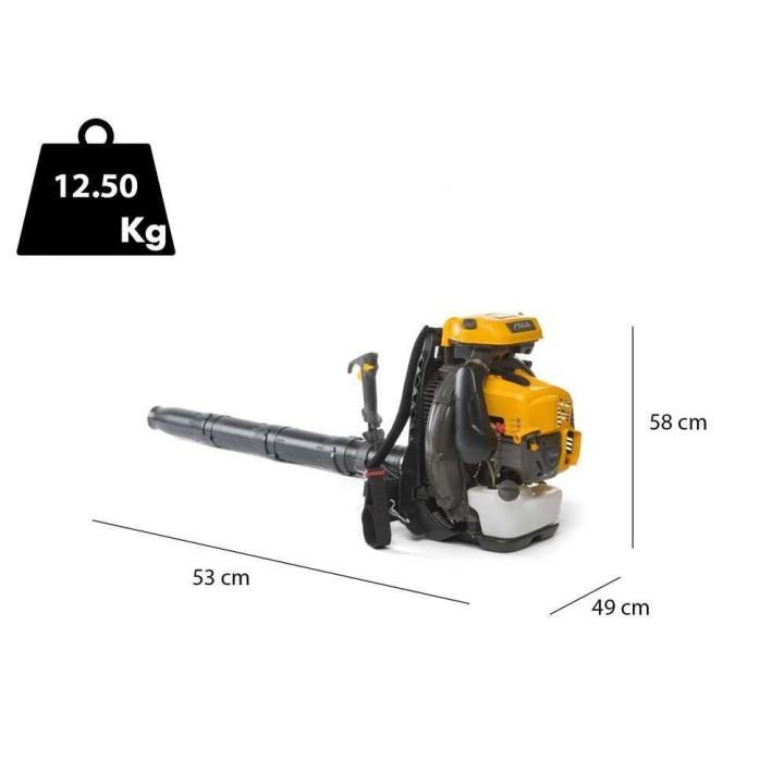 Stiga BL 980 R -reppupuhallin, 75,6 cm³, 3,1 kW