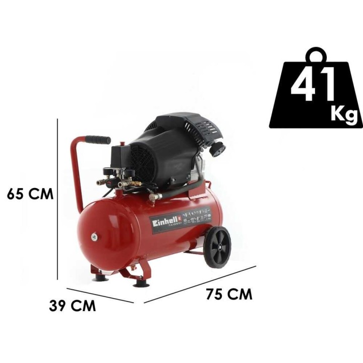 Einhell TC-AC 420/50/10 V sähkökompressori, 3 HP, 50 l, 10 bar