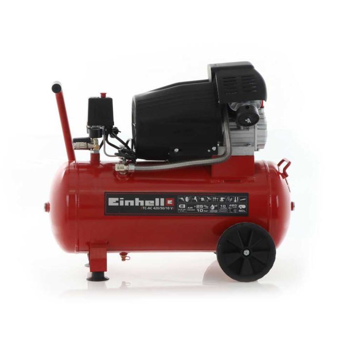 Einhell TC-AC 420/50/10 V sähkökompressori, 3 HP, 50 l, 10 bar