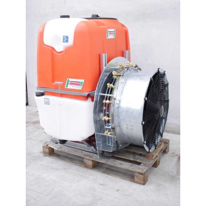 TORNADO RE400/71/700 sumutinhapallo traktorille, 400 l, 700 mm, 12 suutinta