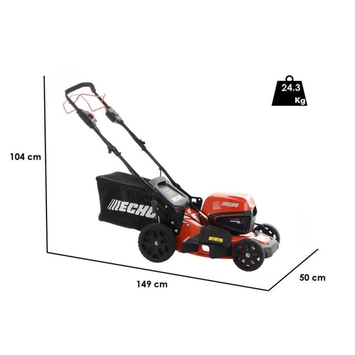 Echo DLM310/46SP akkuruohonleikkuri, 40 V, 46 cm, 4 Ah
