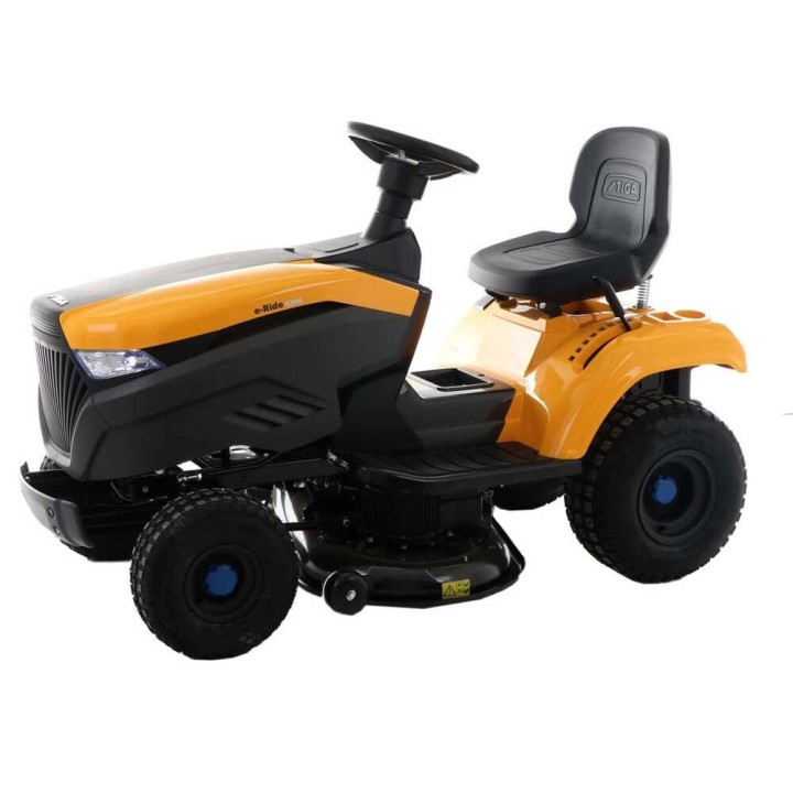 Stiga e-Ride S300 akkukäyttöinen ajoleikkuri, 48 V, 98 cm, silppuamisleikkaus
