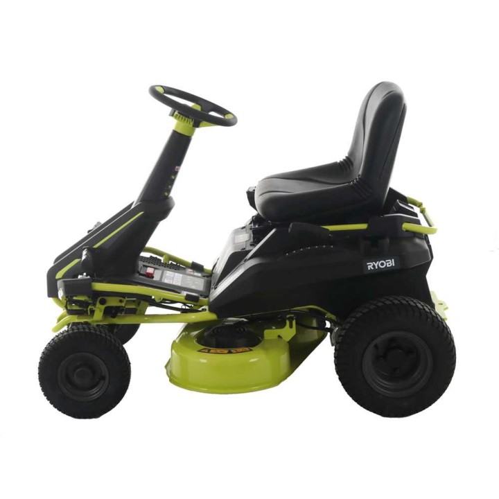 Ryobi RY48RM76A akkukäyttöinen ruohonleikkuriratsastaja, 48 V, 76 cm, 2-in-1