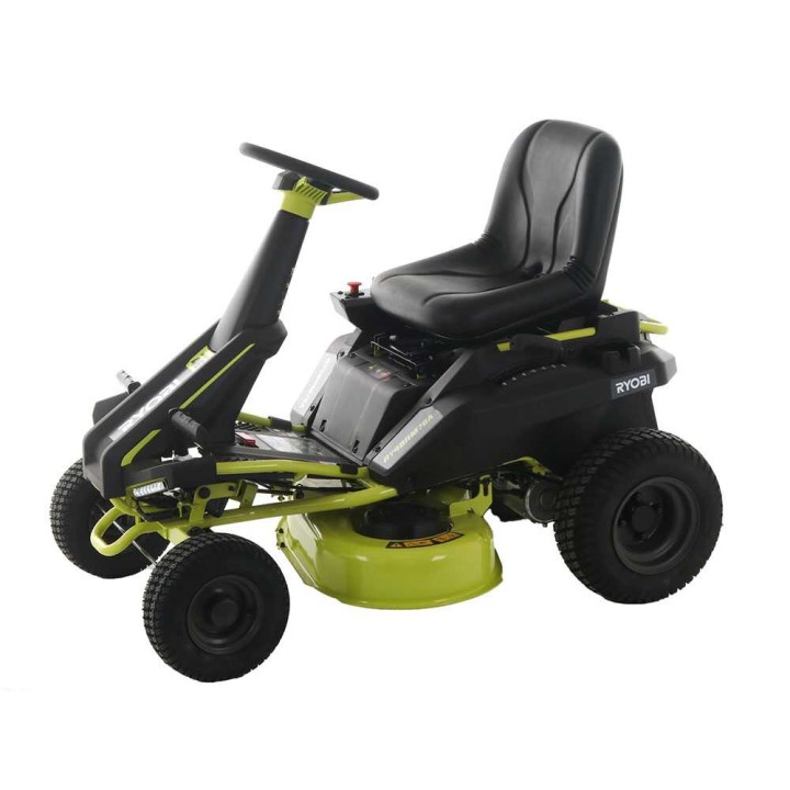 Ryobi RY48RM76A akkukäyttöinen ruohonleikkuriratsastaja, 48 V, 76 cm, 2-in-1