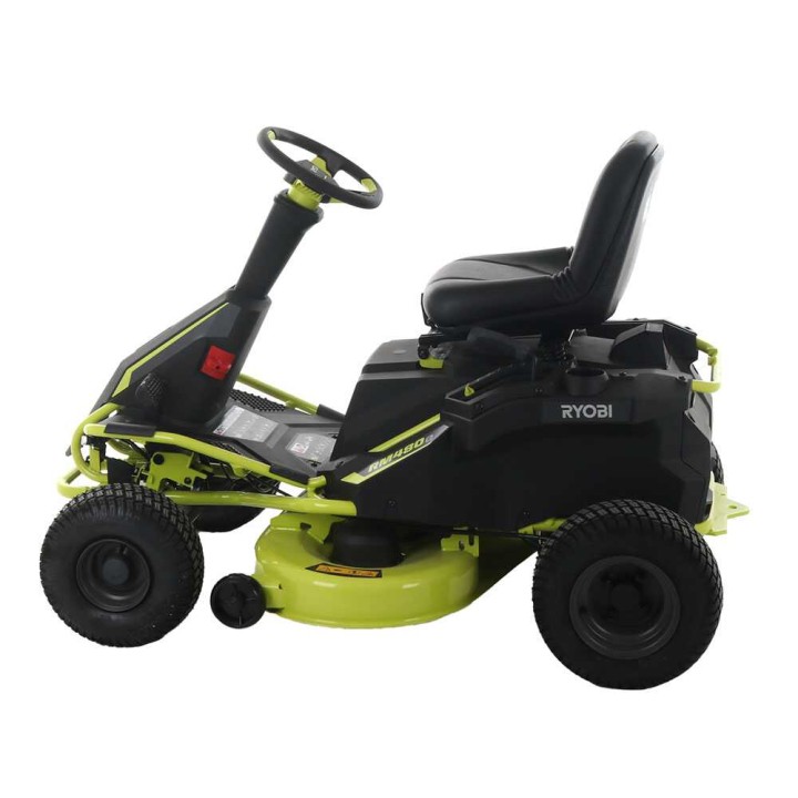 Ryobi RM480E akkukäyttöinen ajettava ruohonleikkuri, 96 cm, 48 V