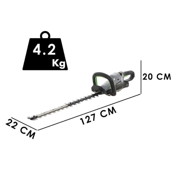 EGO HTX7500 akkukäyttöinen pensasleikkuri, 75 cm, 56 V, BAX1500
