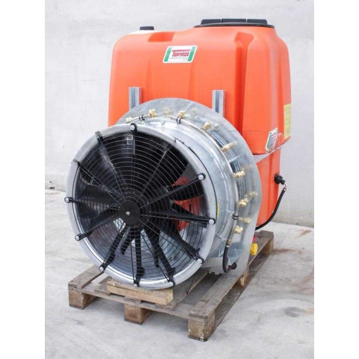 TORNADO RE400/71/700 sumutinhapallo traktorille, 400 l, 700 mm, 12 suutinta