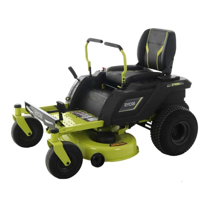Ryobi ZTR480ex akkukäyttöinen nollakääntösäteinen ruohonleikkuritraktori, 107 cm, 48 V