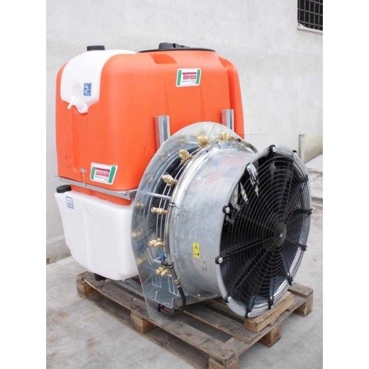 TORNADO RE400/71/700 sumutinhapallo traktorille, 400 l, 700 mm, 12 suutinta