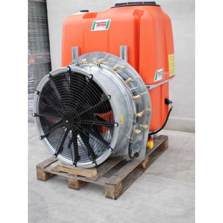 TORNADO RE400/71/700 sumutinhapallo traktorille, 400 l, 700 mm, 12 suutinta