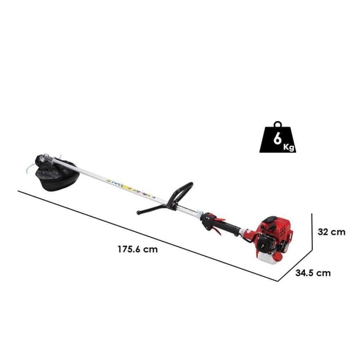 Shindaiwa SDK T226S bensiinikäyttöinen raivaussaha, 21,2 cm³, 0,95 HP