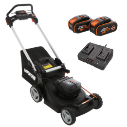 Worx Nitro WG748E akkuruohonleikkuri 40 V 46 cm 2 4 Ah